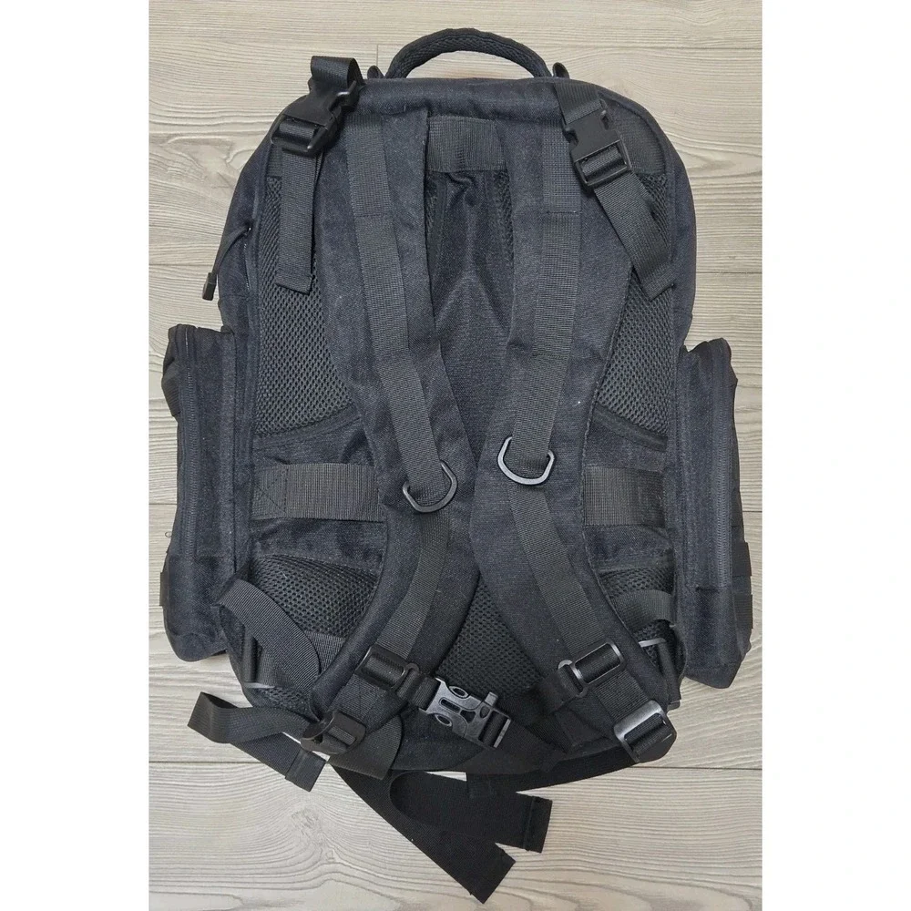 Tactical Baby Gear Ballistic Baby Diaper Backpack w/‎ Changing Pad Black Bag